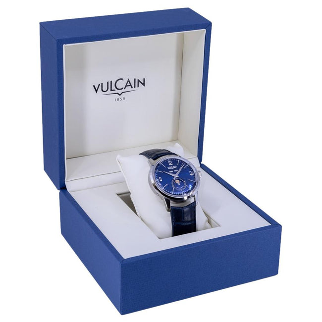 580158A35.BAL110-Vulcain Men's 580158A35.BAL110 Moonphase Blue Watch