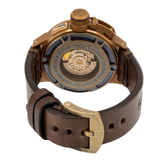 7797-U-Boat Men's 7797 Cassico U-47 Bronze Watch