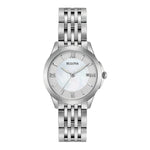 96M151-Bulova Ladies 96M151 Classic Silver Dial Watch