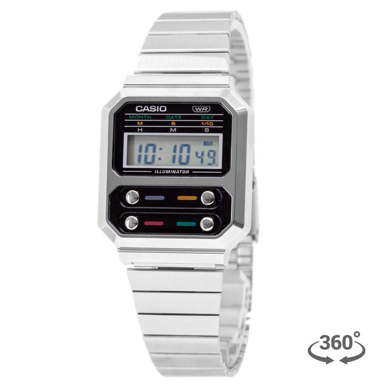 Vintage Casio Watch A100WE-1AEF Men\'s