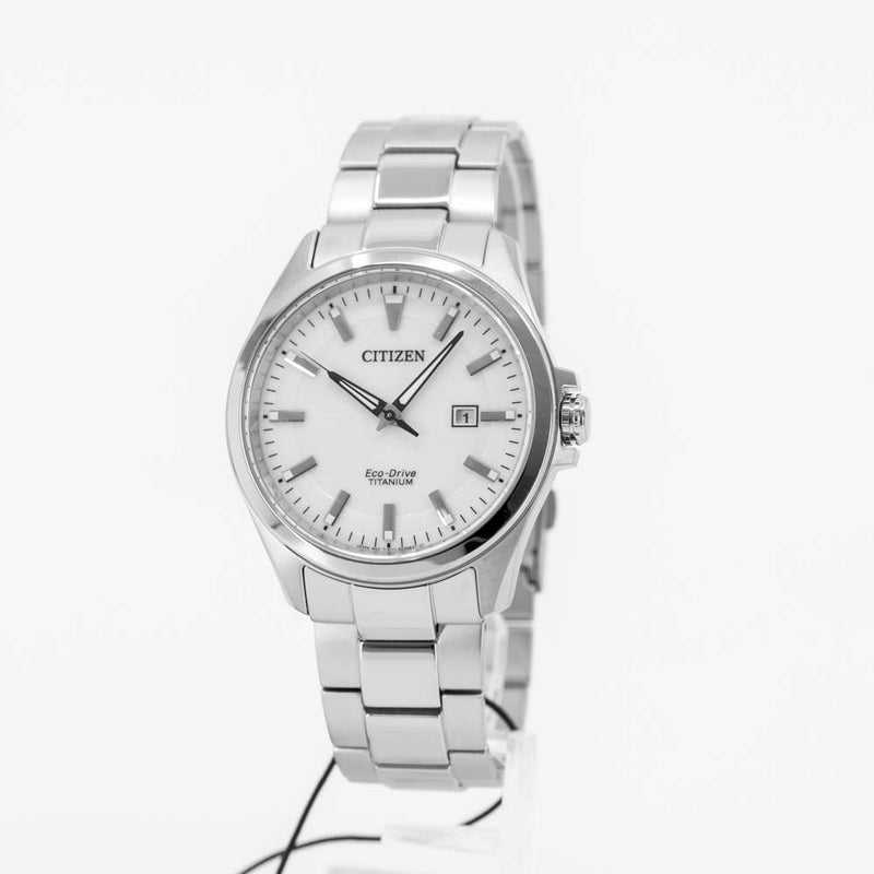 BM7470-84A Titanium Watch Citizen Men\'s White Dial