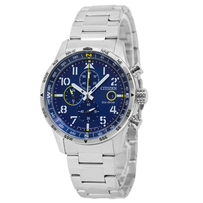 Citizen Men's CA0790-83L Aviator Blue Dial Watch