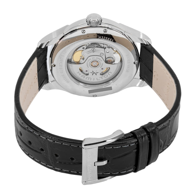 H32565735-Hamilton Men's H32565735 Jazzmaster Open Heart Watch