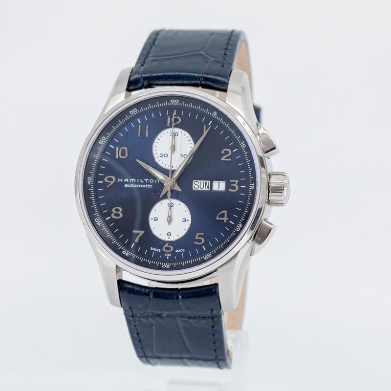 Hamilton Men's H32766643 Jazzmaster Maestro Blue Dial Watch