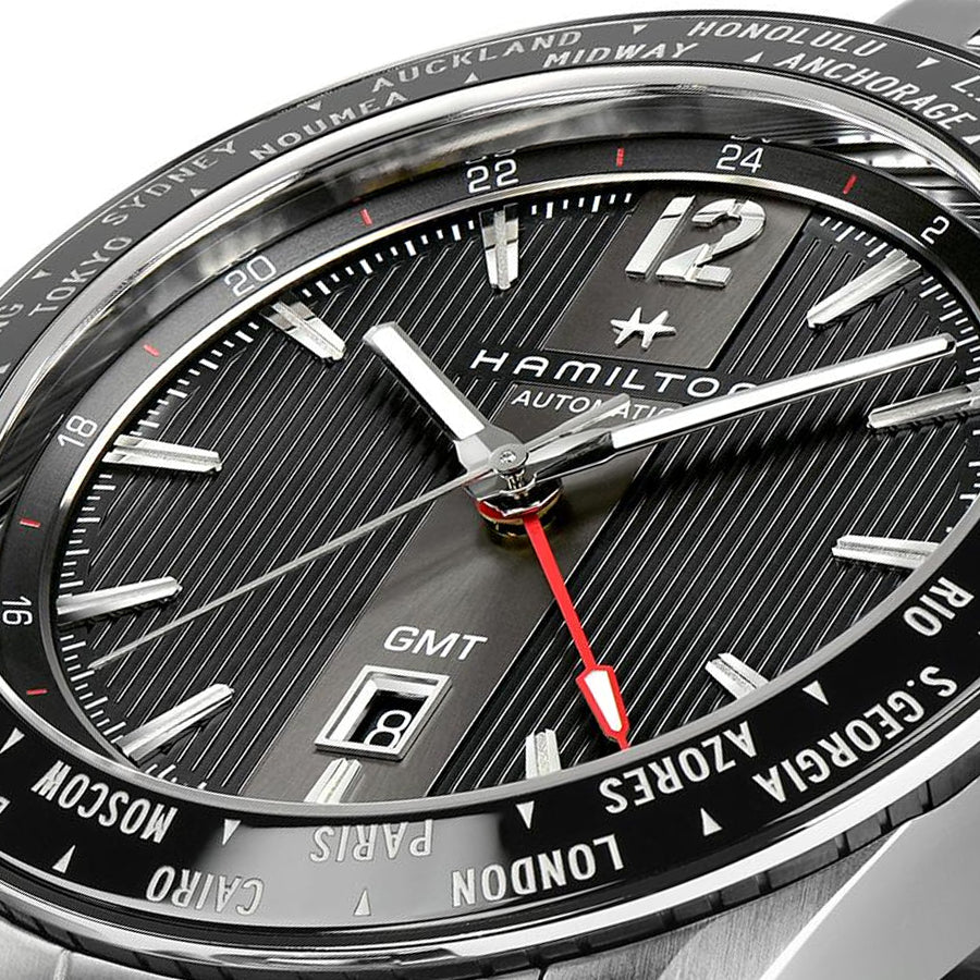 Hamilton hotsell gmt watch