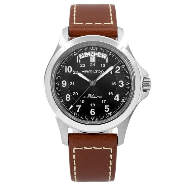 H64455533-Hamilton Men's H64455533 Khaki King Auto Watch