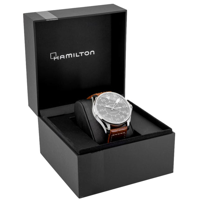 Hamilton Men s H64715885 Khaki Aviation Pilot Auto Watch