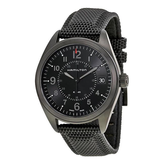 H68401735-Hamilton Men's H68401735 Khaki Field Quartz 