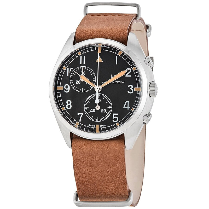 Hamilton Men's H76522531 Khaki Pilot Chrono Pioneer Watch