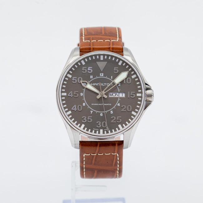 H64715885-Hamilton Men's H64715885 Khaki Aviation Pilot Auto Watch