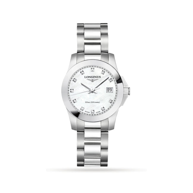 L33764876-Longines Ladies L3.376.4.87.6 Conquest Diamond Watch