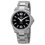 L37774586-Longines Men's L3.777.4.58.6 Conquest Black Dial Auto