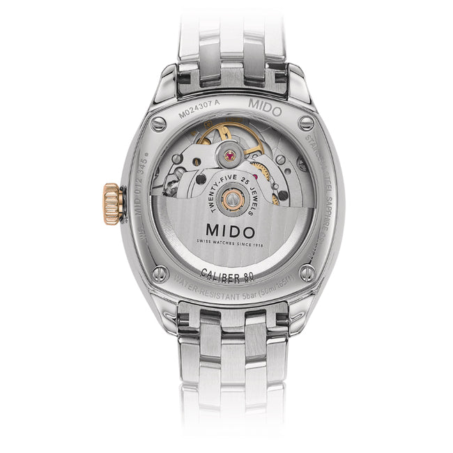 M0243072211600-Mido Ladies M024.307.22.116.00 Belluna Royal Mop Dial Watch