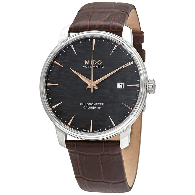 M0274081606100-Mido Men's M027.408.16.061.00 Baroncelli Date COSC Watch 