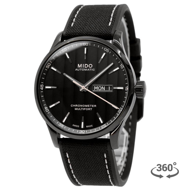 M0384313705100-Mido Men's M038.431.37.051.00 Multifort Chronometer Watch 