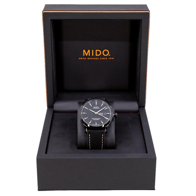 M0384313705100-Mido Men's M038.431.37.051.00 Multifort Chronometer Watch 