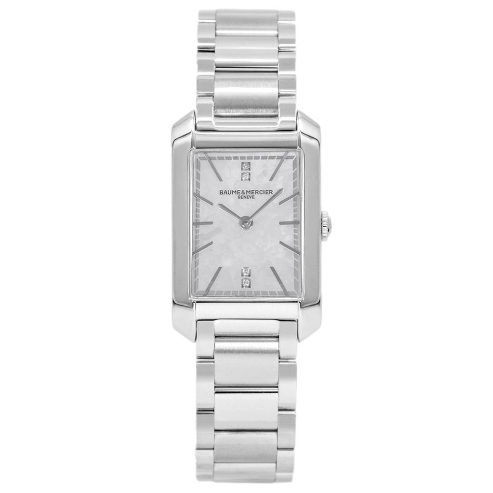 Baume&Mercier Ladies 10474 Hampton Diamond Set MoP Watch