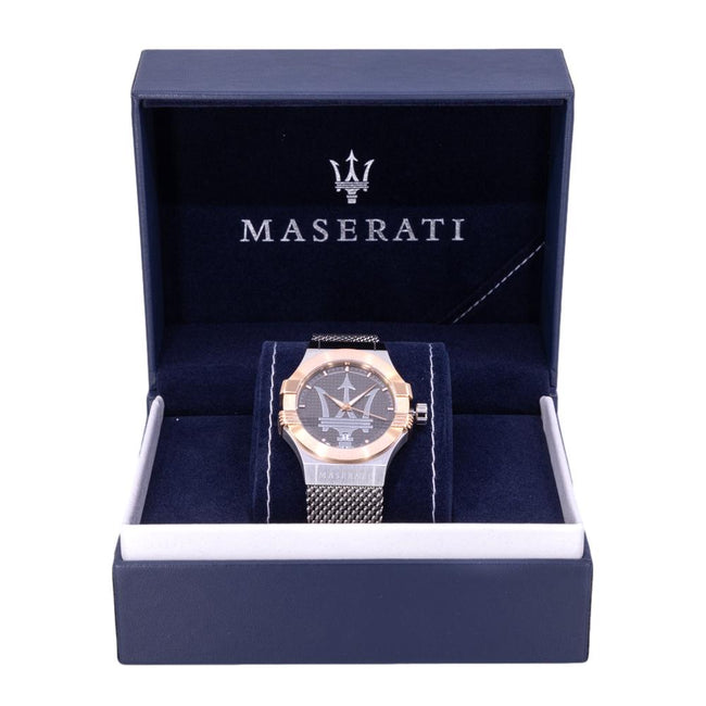 R8853108007-Maserati Men's R8853108007 Potenza Grey Dial Watch