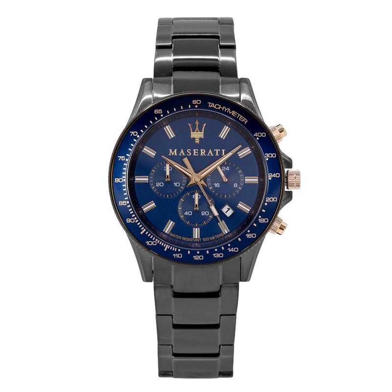 R8873640001 Maserati SFIDA Dial Chrono Watch Men\'s Blue