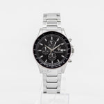 R8873640015-Maserati Men's R8873640015 SFIDA Black Dial Chrono Watch