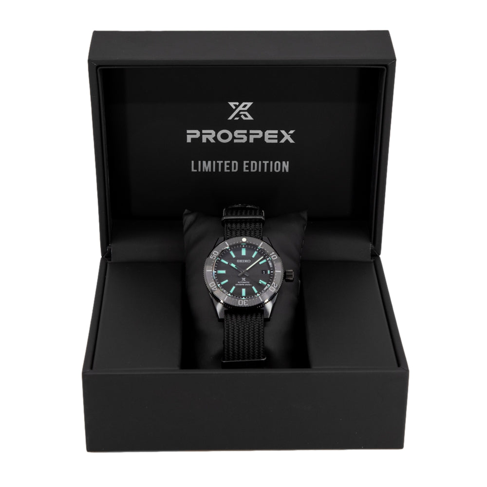 Seiko Alpinist Black Series Limited Edition Watch