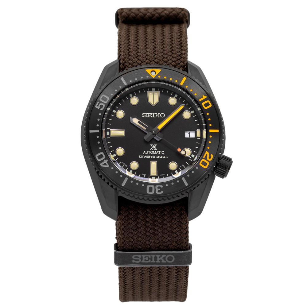 Seiko marinemaster shop black