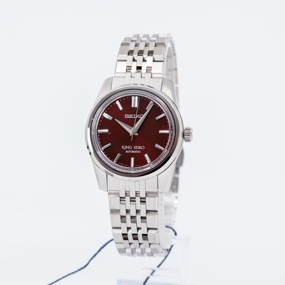 Seiko Men s SPB287J1 King Seiko Red Dial Auto Watch