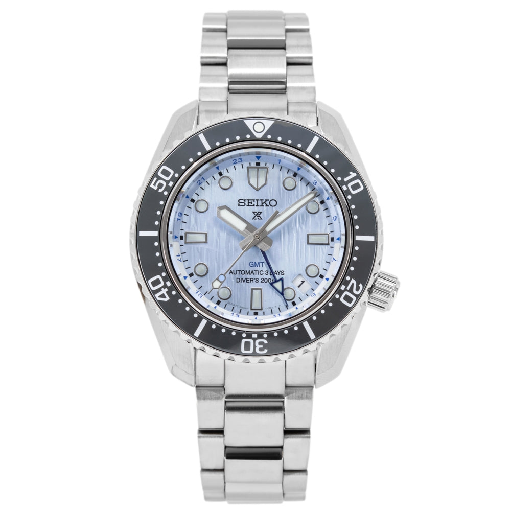 Seiko SPB385J1 Prospex Glacier Blue Limited Ed GMT Auto