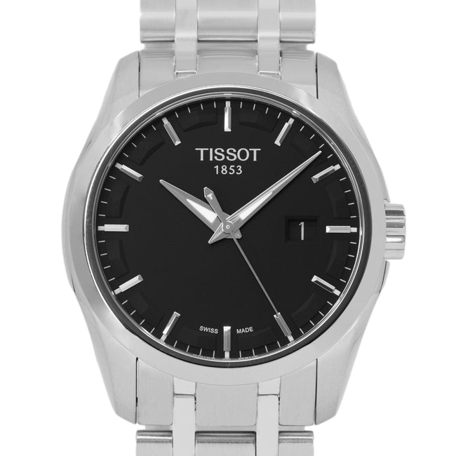 T0354101105100-Tissot Men's T035.410.11.051.00 Couturier Black Dial Quartz