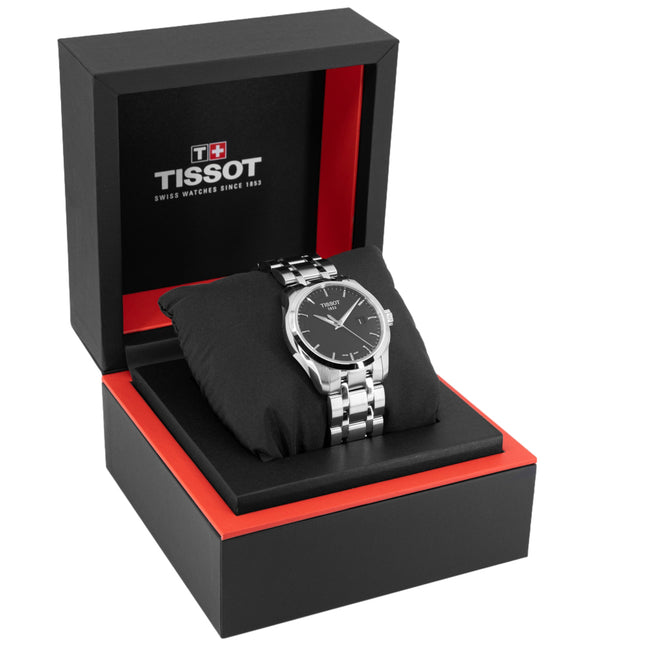 T0354101105100-Tissot Men's T035.410.11.051.00 Couturier Black Dial Quartz