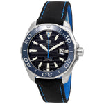 WAY201C.FC6395-Tag Heuer Men's WAY201C.FC6395 Aquaracer Black Dial Watch