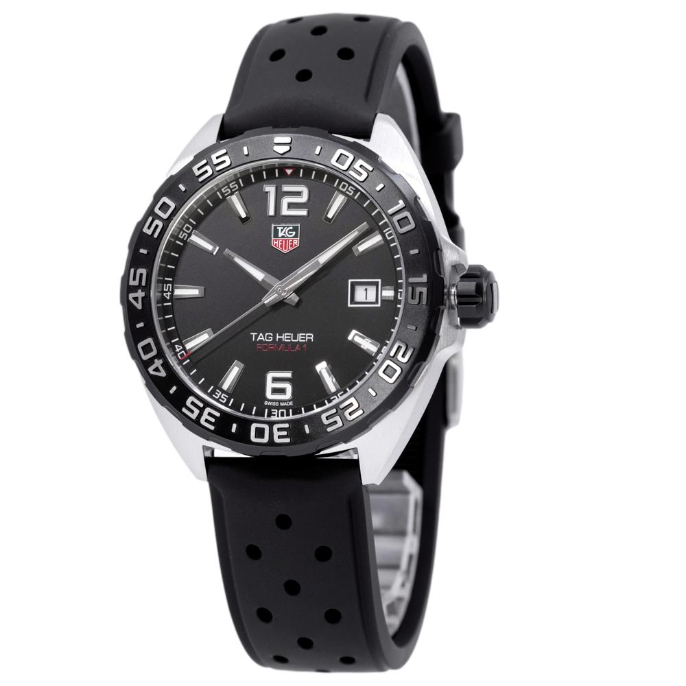 WAZ1110.FT8023-TAG Heuer Men's WAZ1110.FT8023 F1  Black Dial Watch