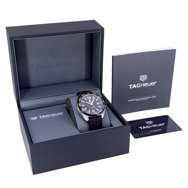 WAZ1110.FT8023-TAG Heuer Men's WAZ1110.FT8023 F1  Black Dial Watch