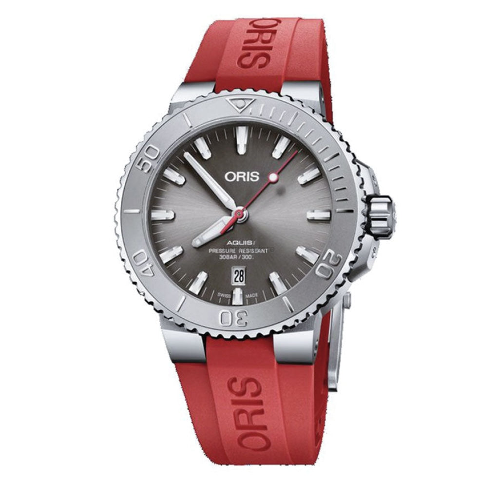 Oris Men s 01 733 7730 4153 07 4 24 66EB Aquis Date Watch