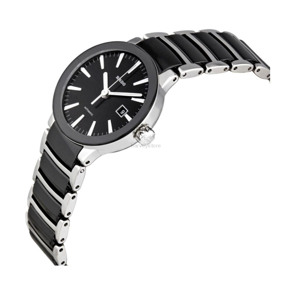 Rado Ladies R30942152 Centrix S Automatic Ceramic-Steel Watch Watch